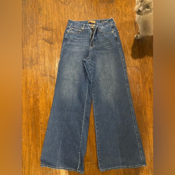Judy Blue Denim - Judy Blue Retro Wide Leg Jeans